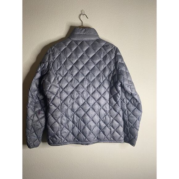 32 Degrees Heat Ladies Packable Ultra Light Down Jacket Gray Quilted Large - Picture 3 of 5